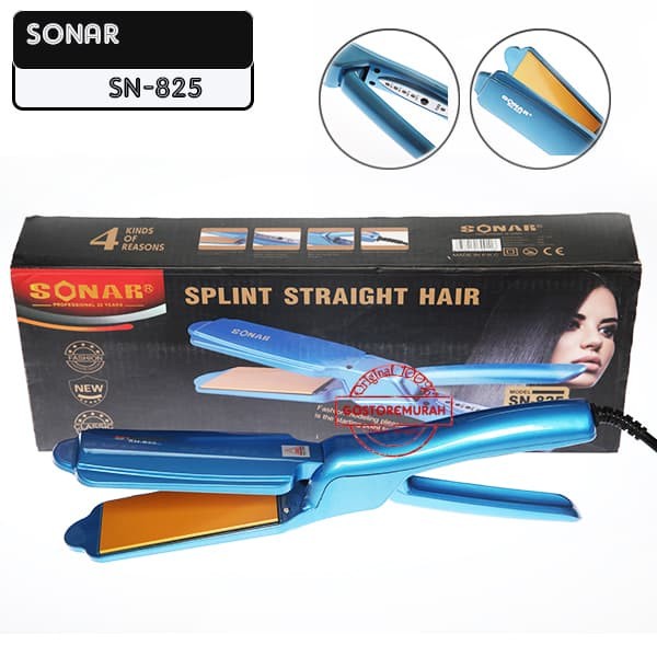 COD Catokan Rambut Sonar SN 825 Splint Straight Hair//CATOKAN PELURUS RAMBUT SONAR SN-825 TERMURAH
