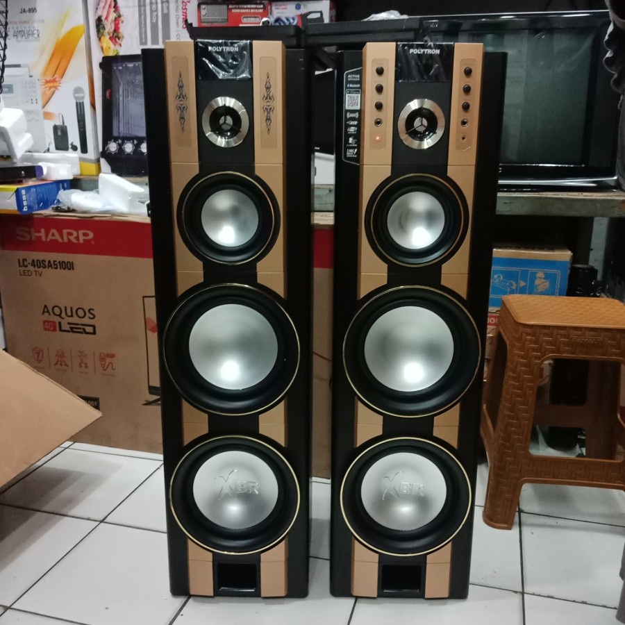 Speaker Aktif Polytron PAS 69/GA Bluetooth USB MP3 Subwoofer