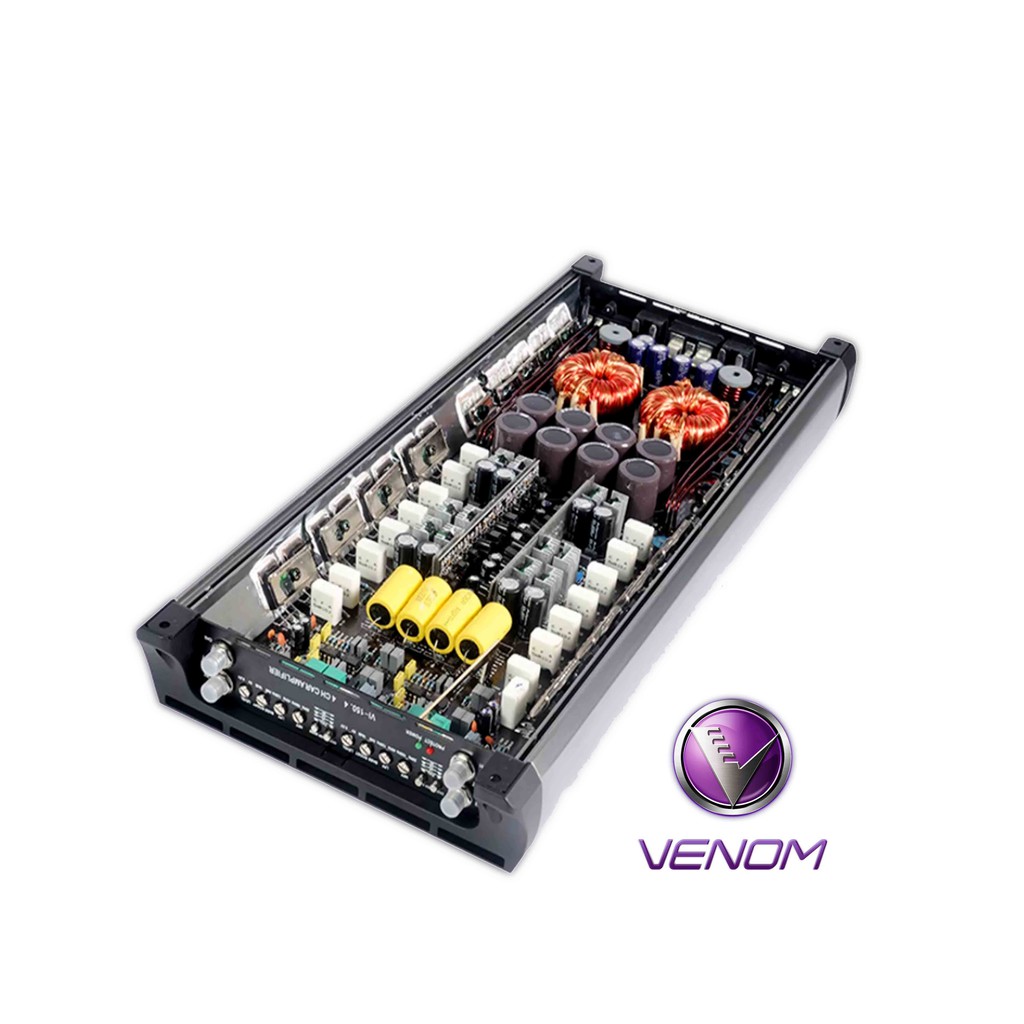 Venom Intelligent VI 150.4 Sound Quality Amplifier 4-Channel