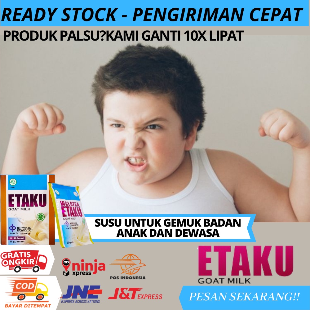 Susu Gemuk Badan Dewasa, Susu Penggemuk Badan Anak, Penambah Nafsu Makan Busui, Susu Penggemuk Badan