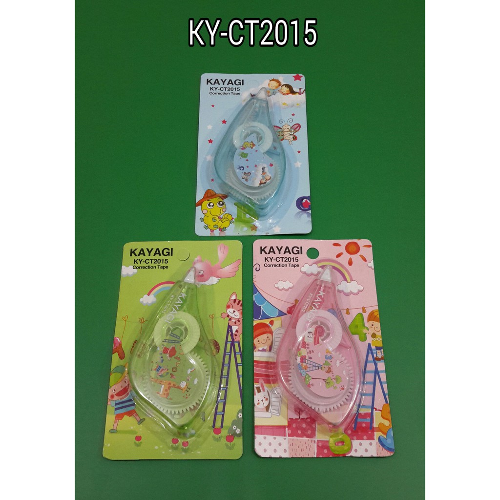 

Tipe X / Tip X / Correction Tape Kayagi Transparan KY-CT2015