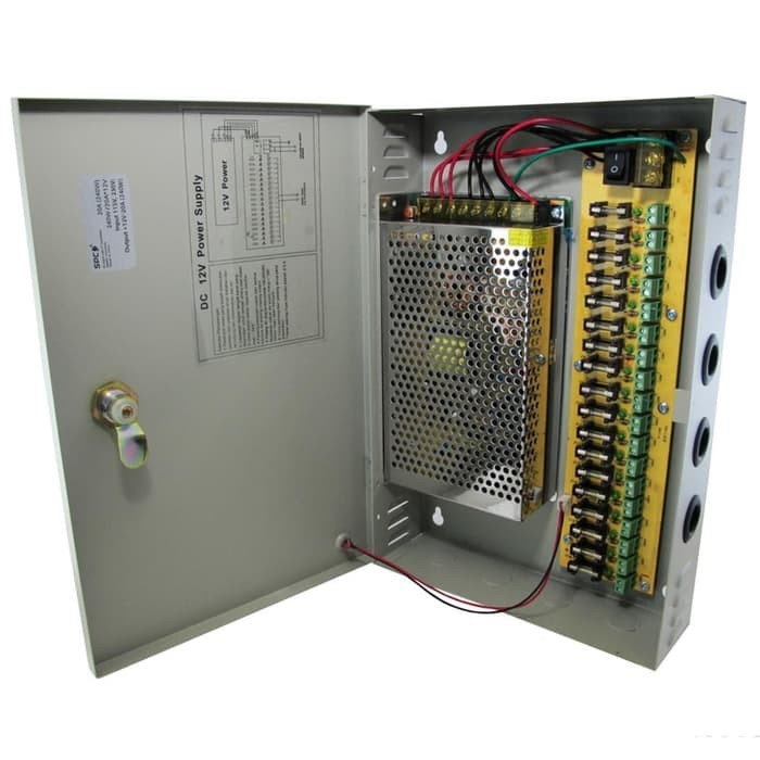 POWER SUPPLY CCTV 5V 25A Mean Well LRS-145-5