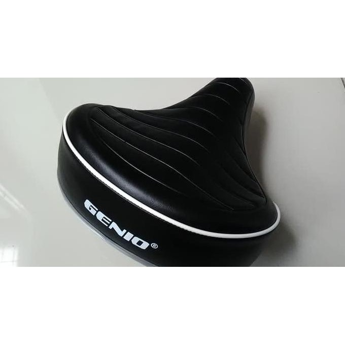 Sadel / Jok Sepeda Per Ctb Lebar Genio Asli