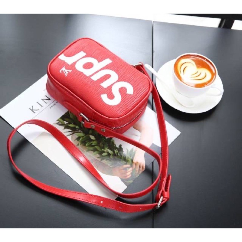 Tas Lv Supreme Danube PPM Slingbags Unisex (RED)