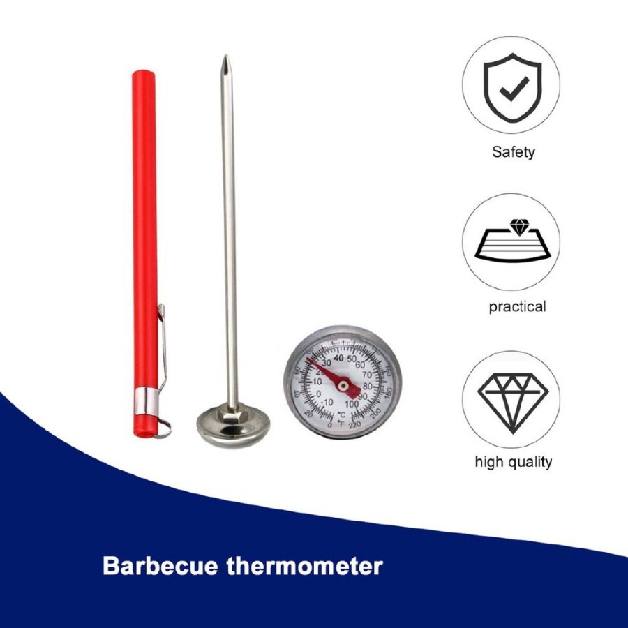 TERMOMETER SERBAGUNA / pocket test thermometer portabel dapat digunakan untuk mengukur suhu cairan atau permukaan 10185