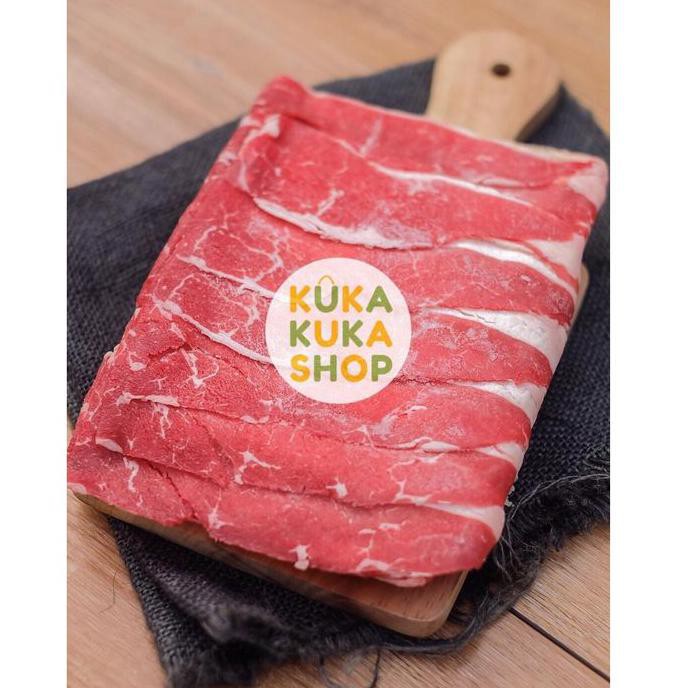 

Beef Slice Lean Meat / Low Fat 1Kg Cocok Utk Sukiyaki & Grill Bbshop555
