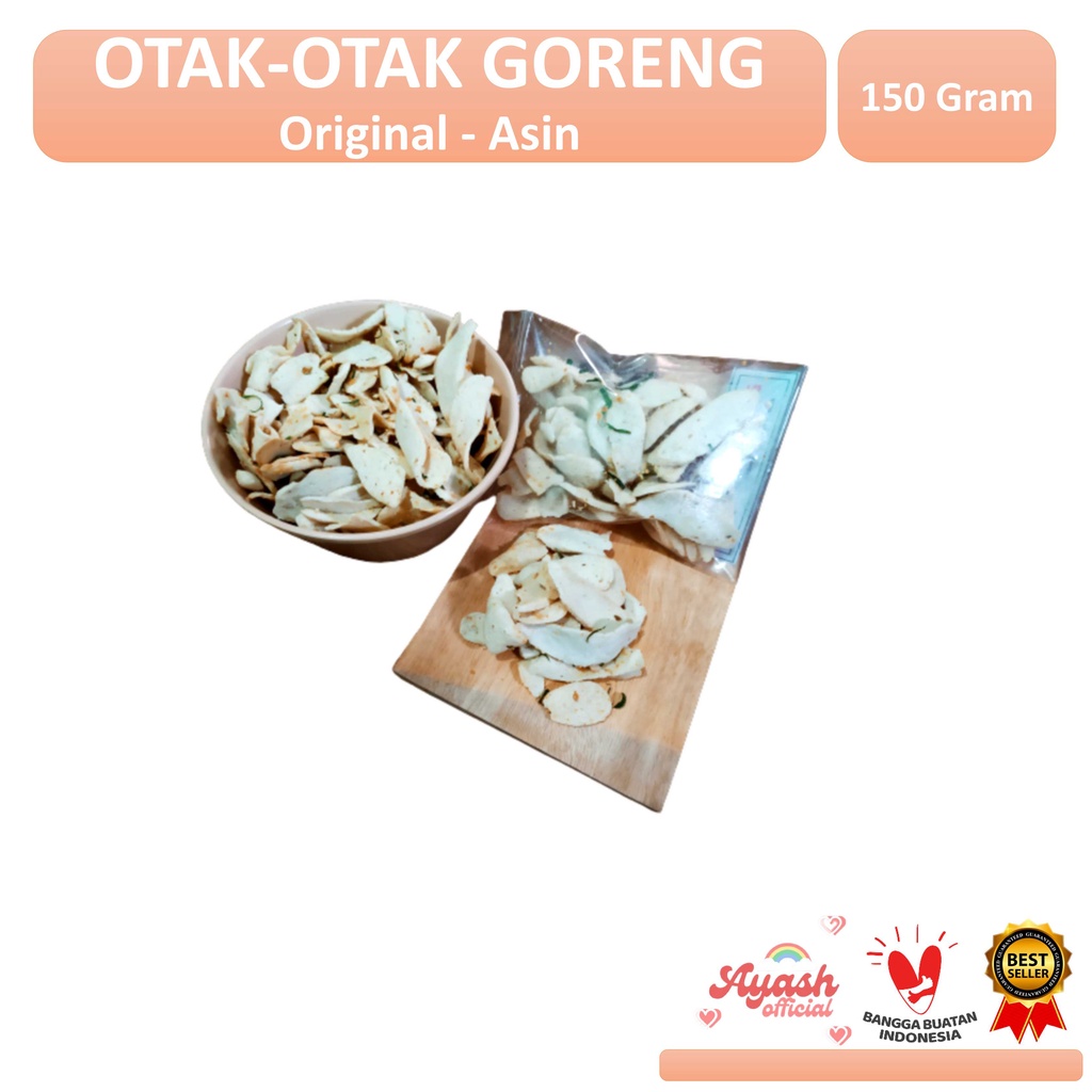 

Cemilan Bantet Gocengan Otak-Otak Goreng Asin Pedas Gurih