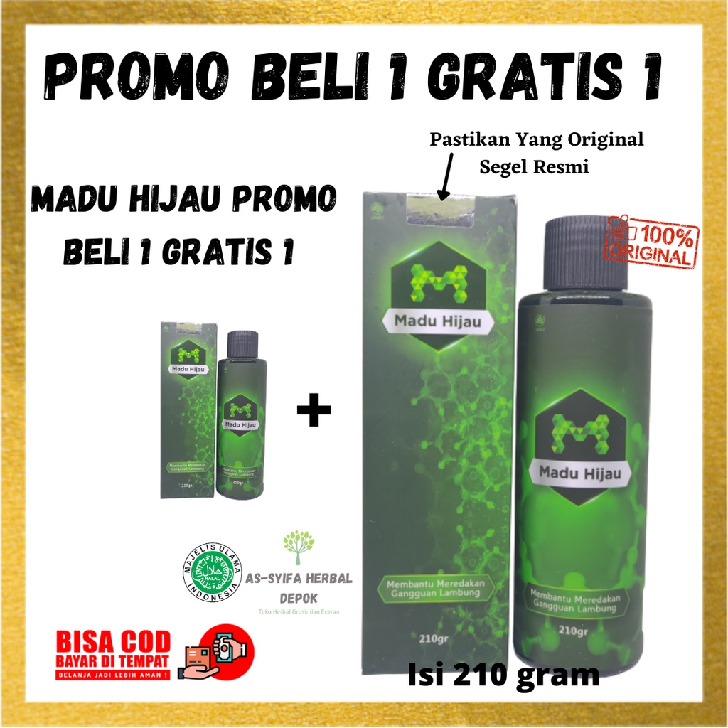 

Madu Hijau Lambung Original | Herbal Maag | Asam Lambung | Gerd dan Masalah Pencernaan Promo