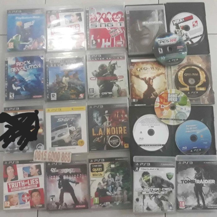 bd ps3 ori bluray kaset ps