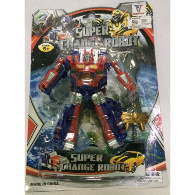  Mainan  Robot Robot Transformer Optimus  Prime  Super 