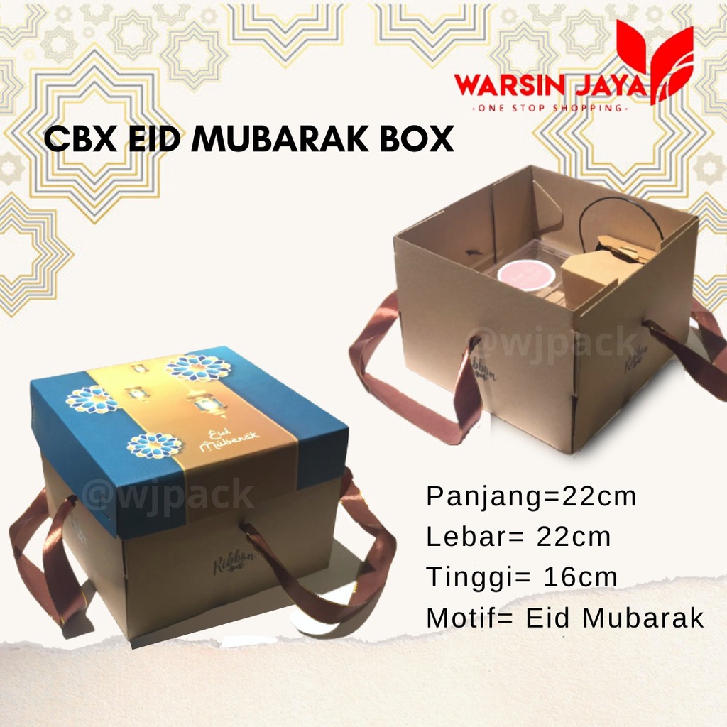 

DUS MOTIF IDUL FITRI UKURAN 22X22/PC