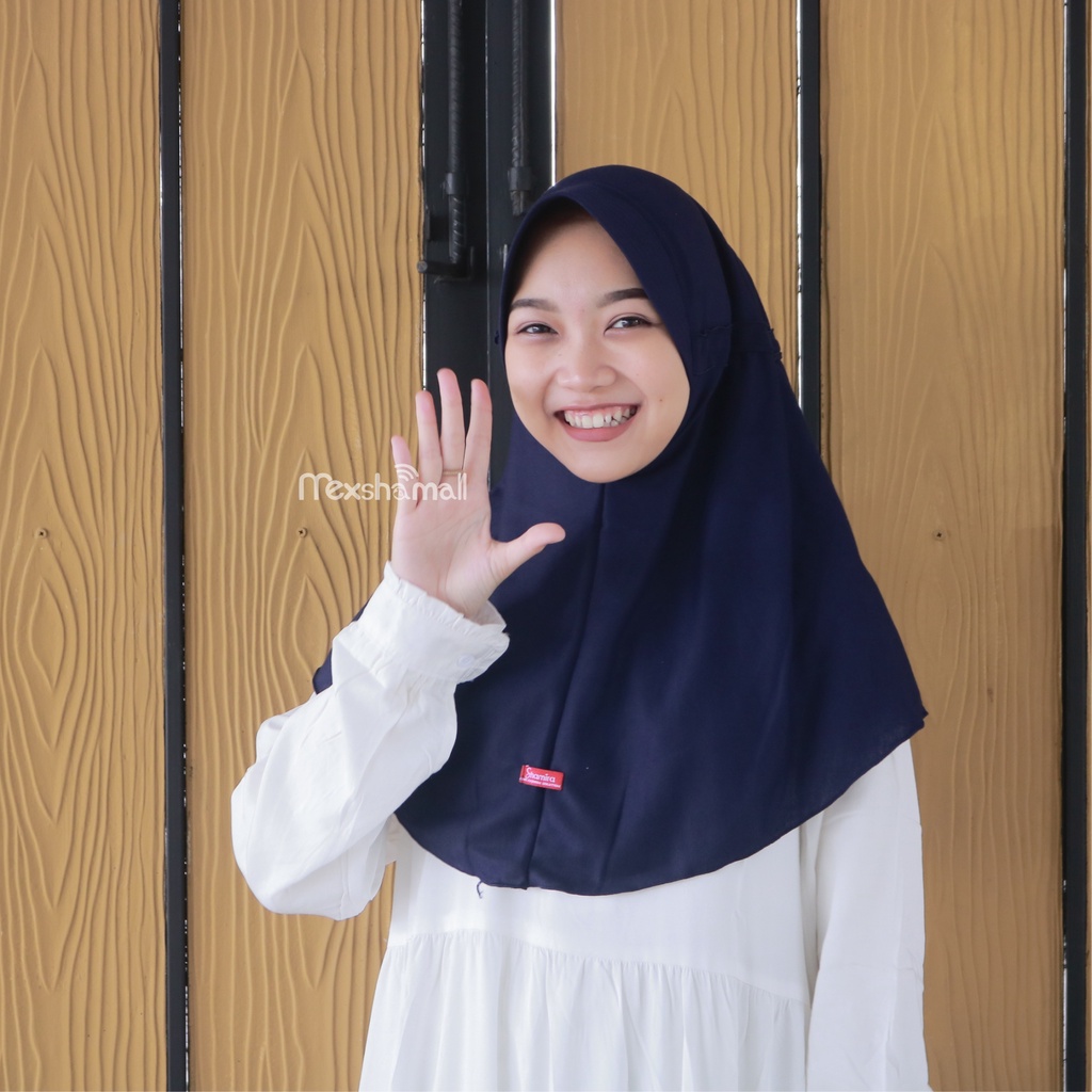 Kerudung Sekolah Serut SD SMP SMA Inova LX SMLXL By Shamira Vol 3