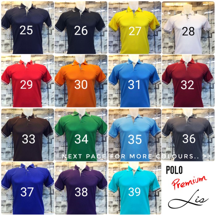 KAOS POLOS GILDAN KERAH