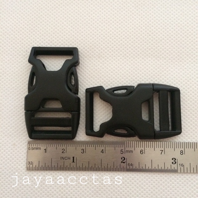 Kunci sodok tas 2.0 cm plastik buckle acetal mix VOX20AC