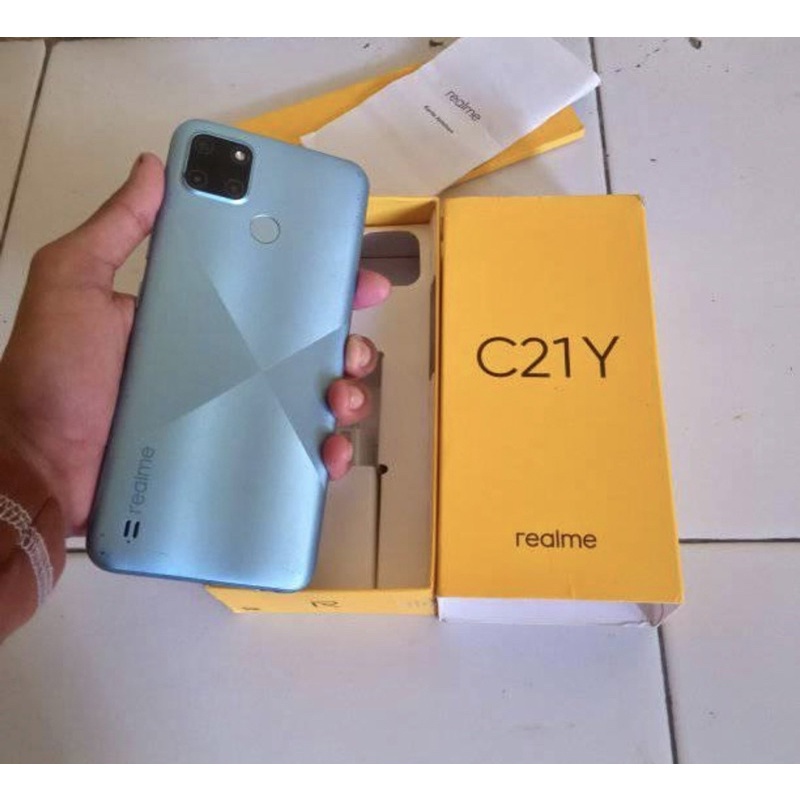 REALMI C21y 4/64 fulset SECOND BERKUALITAS