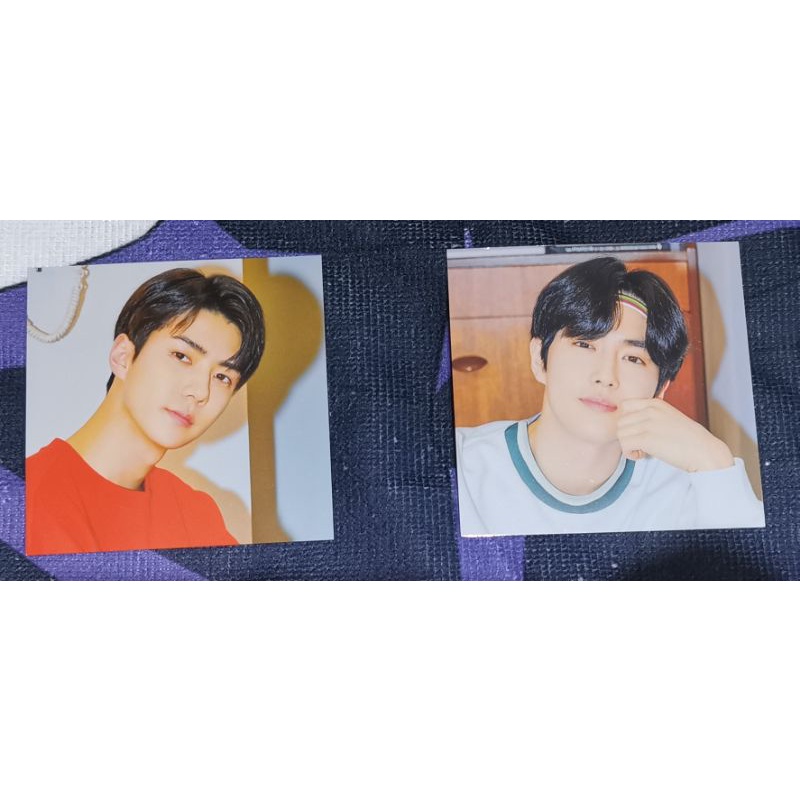 SEHUN SUHO EXO Exploration Bonus Card Set