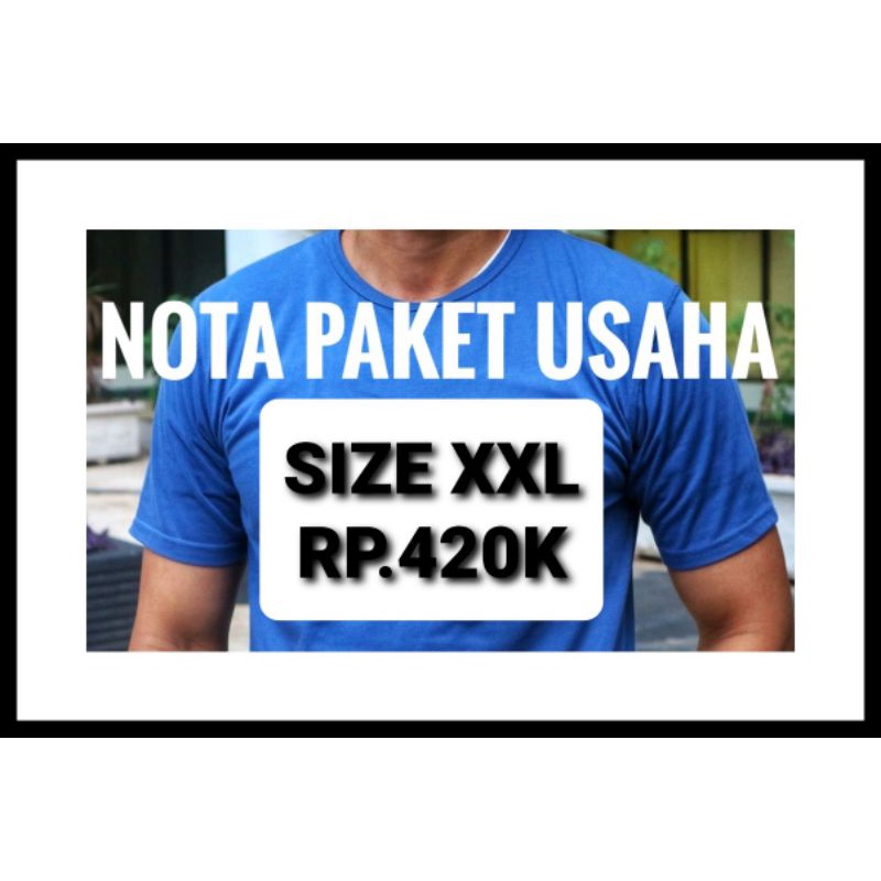 KAOS KEREN UKURAN XXL 1 LUSIN