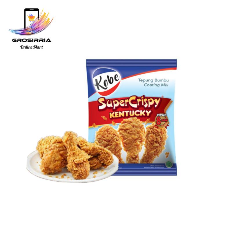 

Kobe Tepung Kentucky Super Crispy 70gr (10 Pcs)