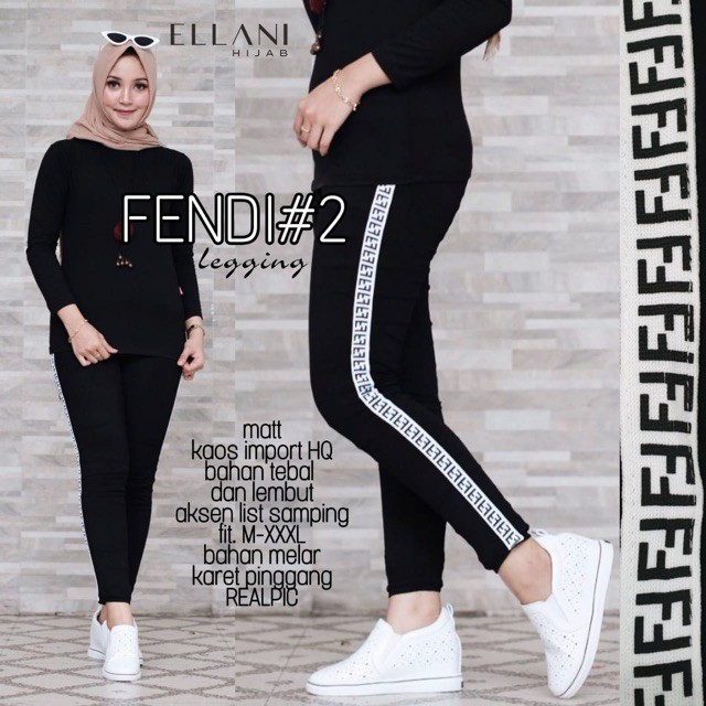 Fendi #2 pants | legging Girls Muslim Casual