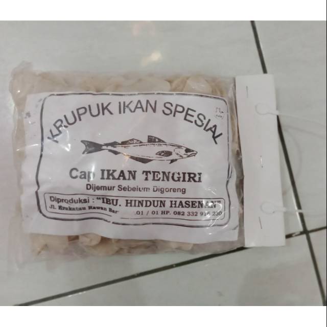 Jual Krupuk Ikan Spesial Cap Ikan Tengiri Gr Shopee Indonesia