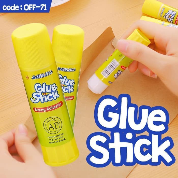 

Lem Perekat GLUE STICK 15 Gr Lem Glue Strong Adhesive