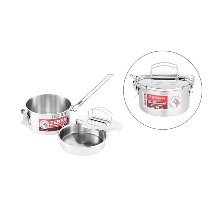 Rantang Stainless Serbaguna 14CM  Zebra 152314