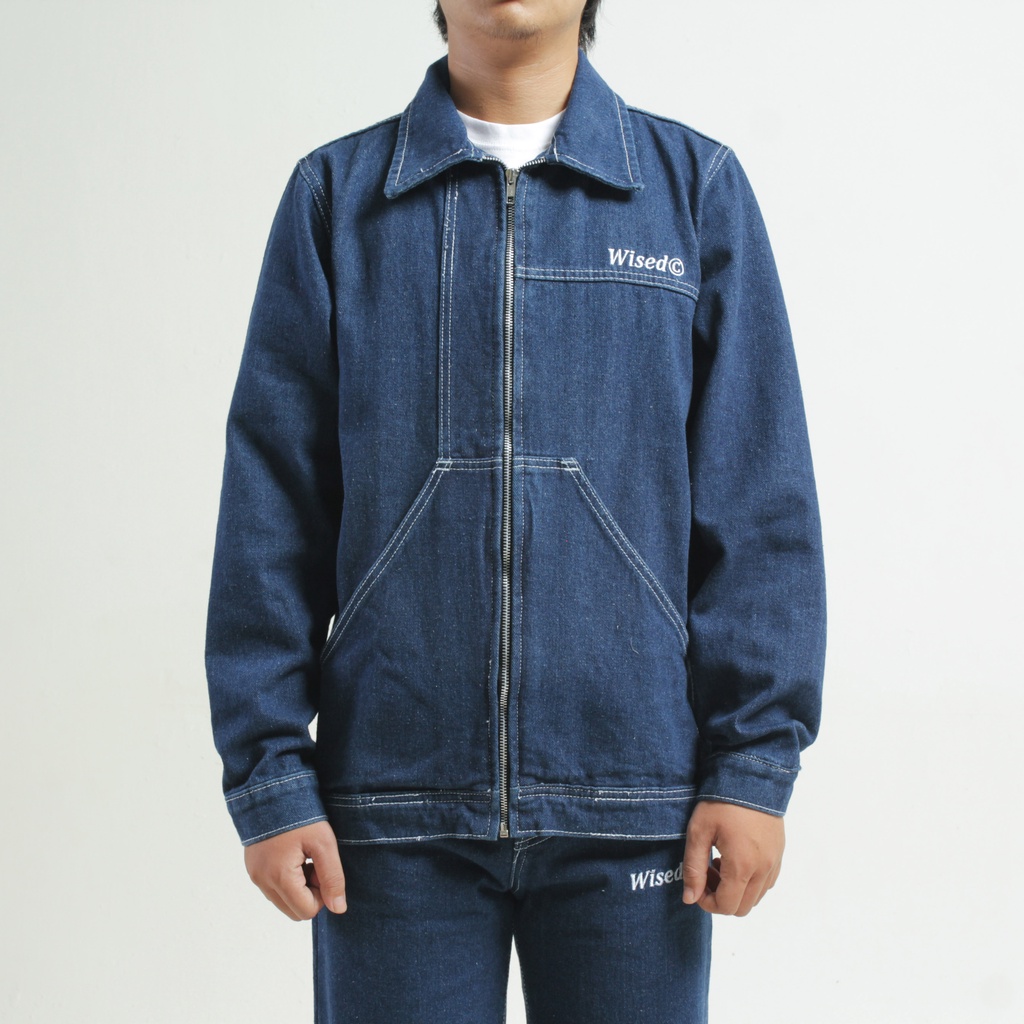 WISED | MORGLEY | DENIM WASHED CHORE JACKET