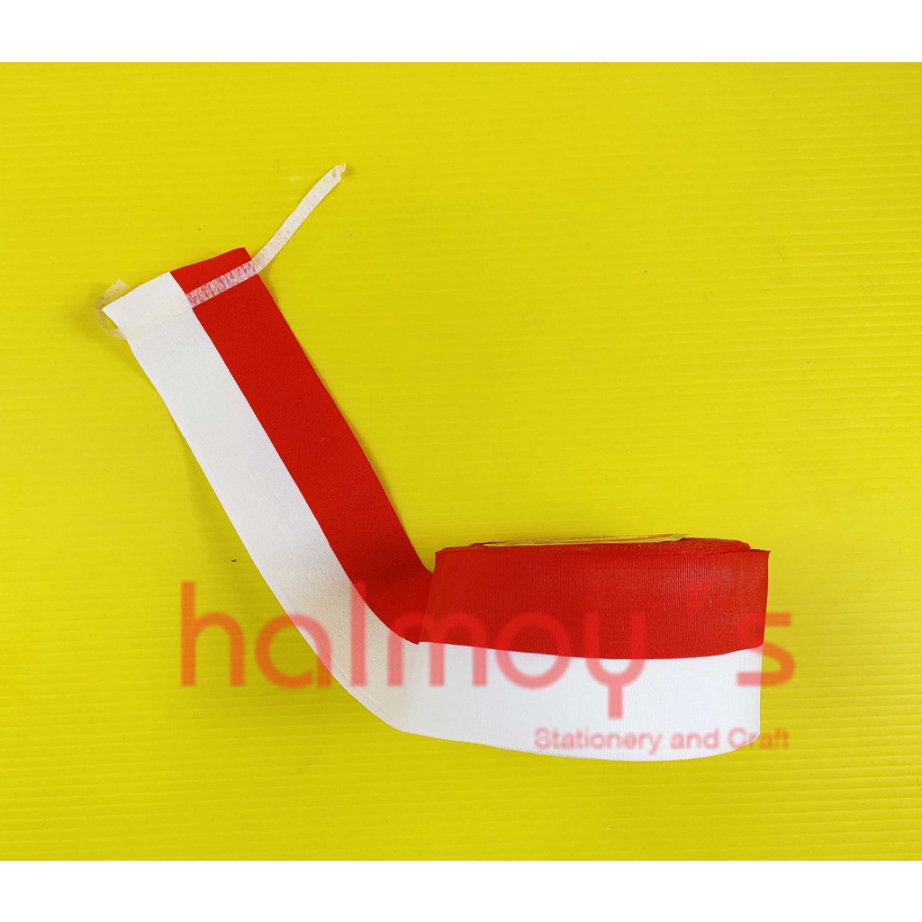 

PITA SATIN KAIN 2 iNCI 50 MM WARNA MERAH PUTIH