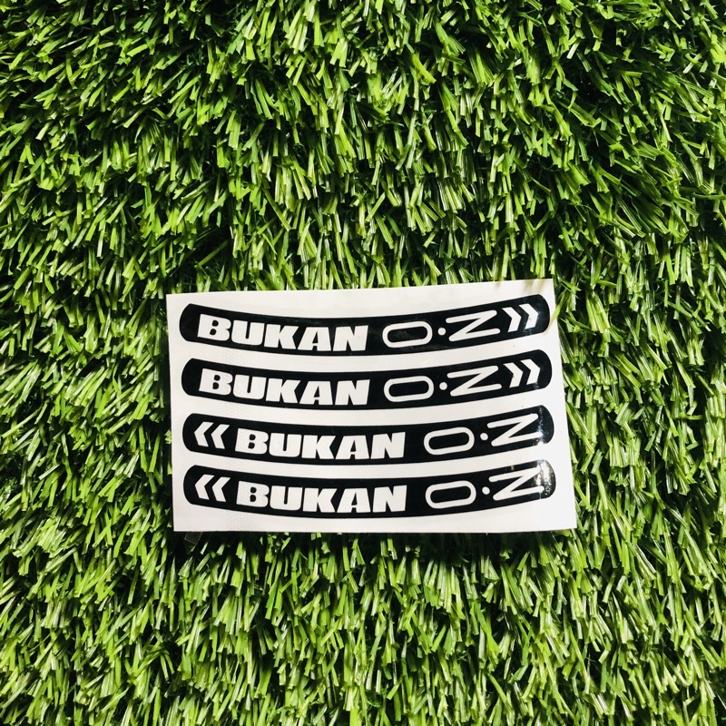 sticker velg - stiker velg BUKAN OZ RACING