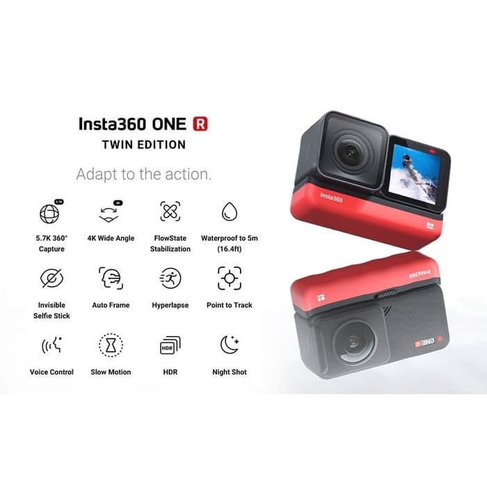 Insta360 One R Twin Edition Insta 360 One R Twin Insta 360 RS 4K Insta 360 Edition