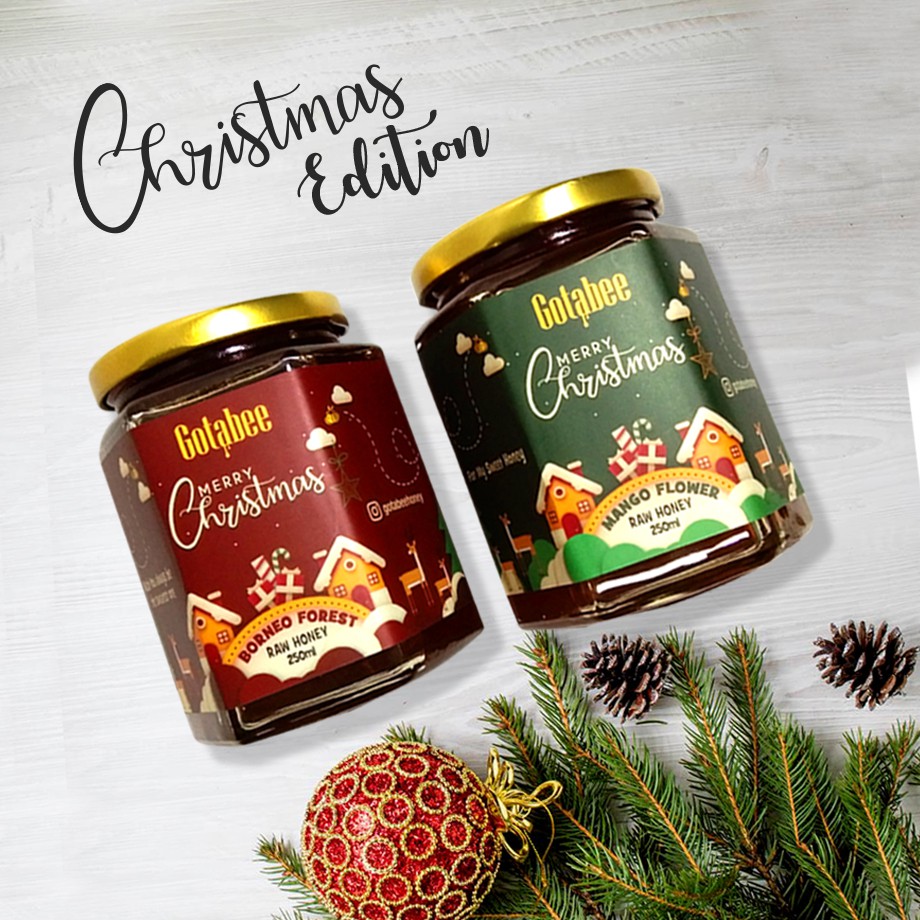 

KADO NATAL MADU ASLI + POUCH LIMITED EDITION