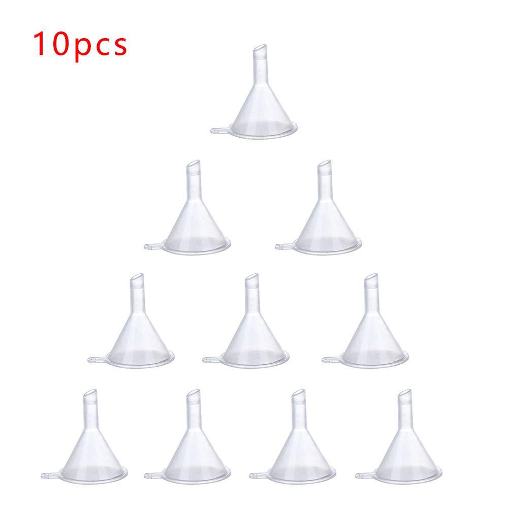 CHOOKYY 5/10pcs Corong Mini Alat Bantu Parfum Emulsion Plastik