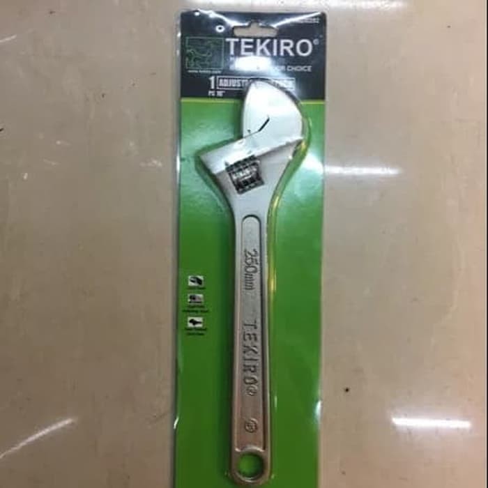 Tekiro Kunci Inggris 10 Inch KUNCI INGGRIS TEKIRO 10 IN KUNCI INGGRIS TEKIRO ADJUSTABLE WRENCH