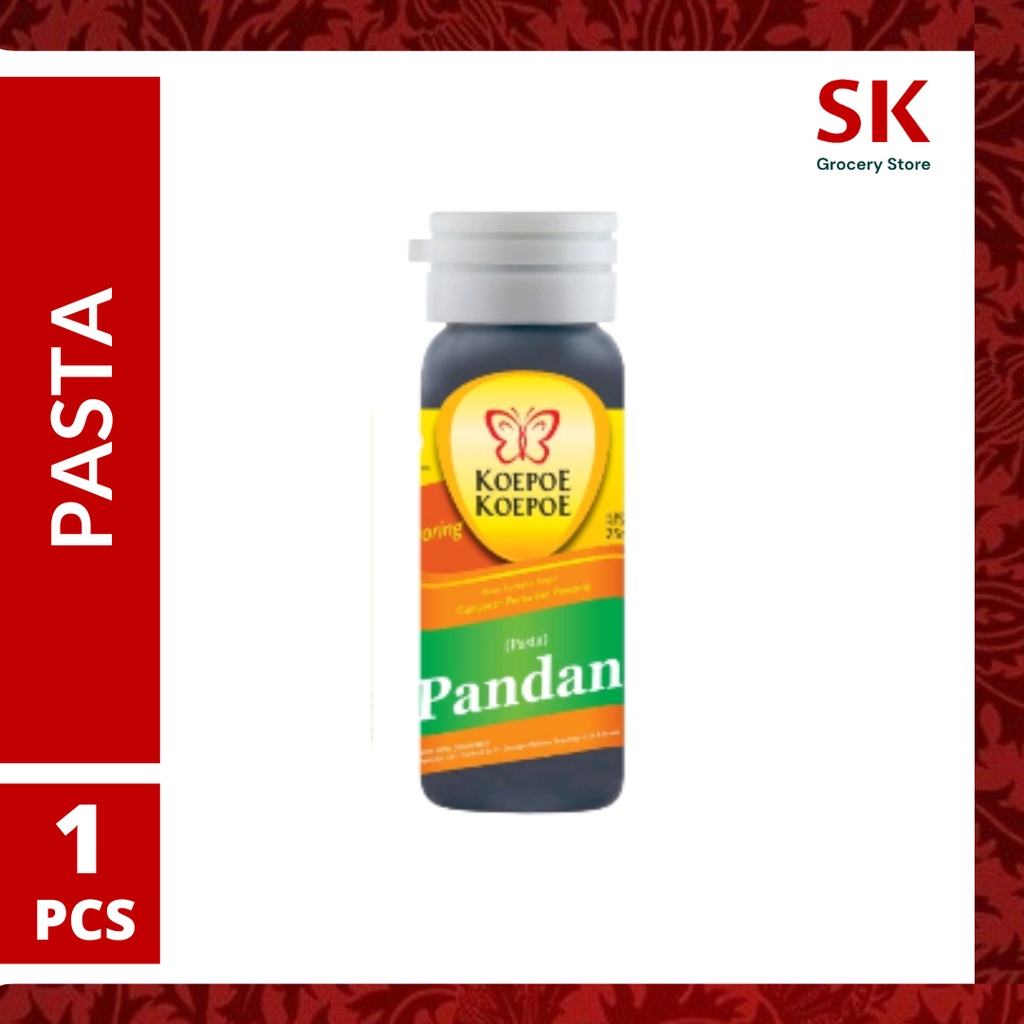 

[Harga Grosir] Pasta Pandan Koepoe Koepoe Perisa & Pewarna Makanan 25ml