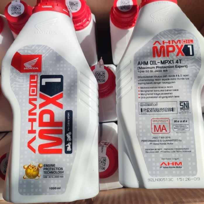 OLI MPX 1 LITER AHM OIL MPX 1 1 LITER