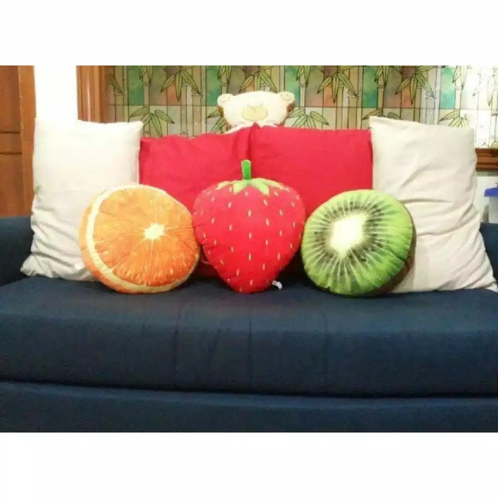 Bantal Buah / Bantal Sofa / Bantal Mobil / Bantal tidur Jumbo