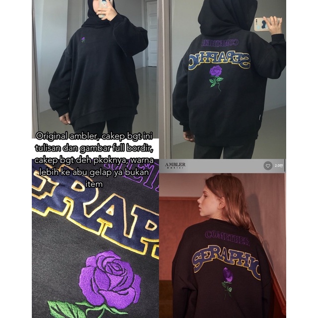 PART I SWEATER OVERSIZE/ CREWNECK THRIFT / PART 2 / SWEATER THRIFT / SWEATER OVERSIZE LENGAN BALON-Ld130 P66 ambler