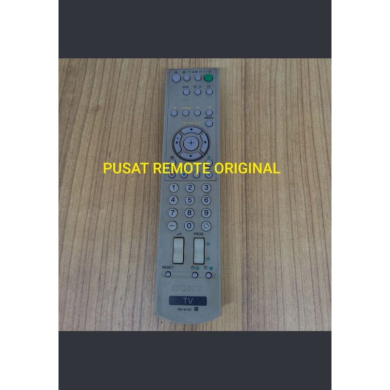 REMOTE REMOT TV SONY LED LCD RM-W102 ORIGINAL ASLI