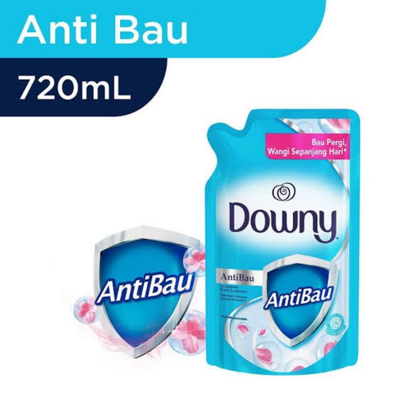 Downy Anti Bau Pewangi Pakaian [720 mL/ Refill] - DIGI TV