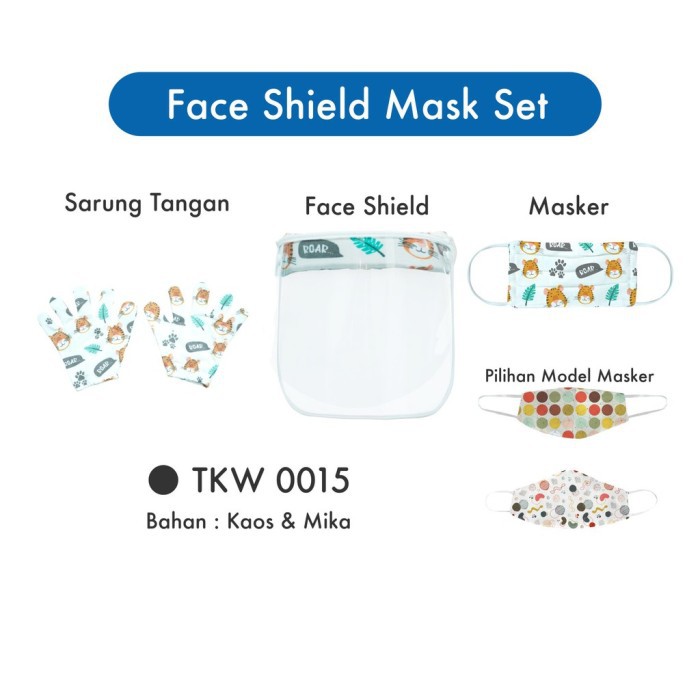 FACE SHIELD BABY CLENCY - CLENCY FACE SHIELD