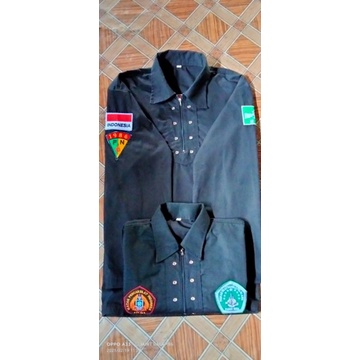 Baju pagar nusa polos resleting