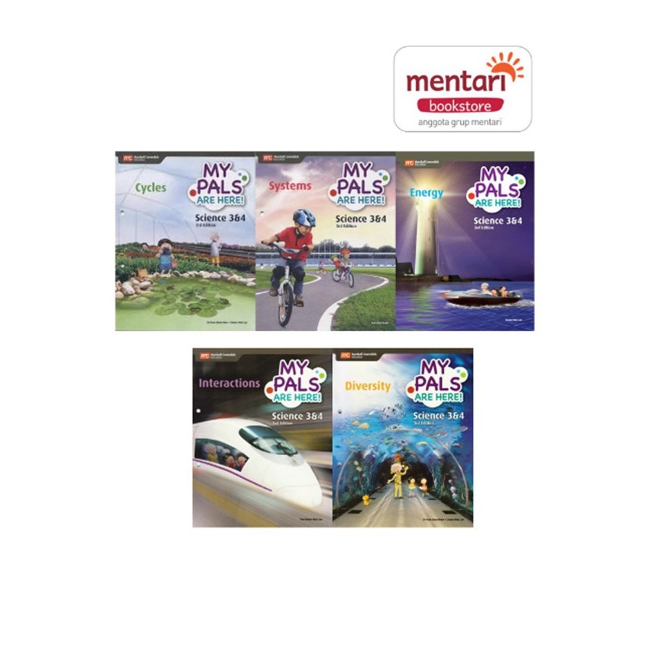 My Pals are Here Science 3 & 4 (3rd Edition) | Buku Pelajaran IPA SD