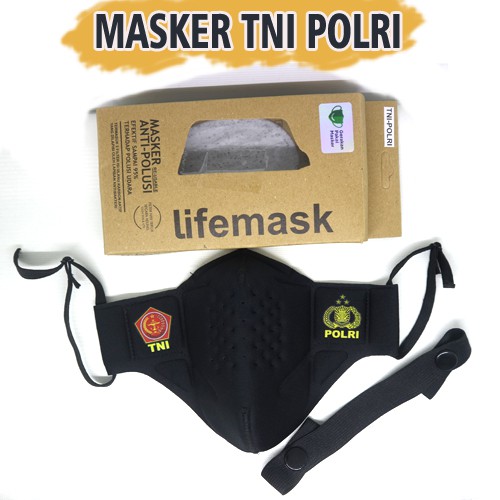 Masker Lifemask TNI POLRI Masker TNI POLRI Masker n95 TNI POLRI