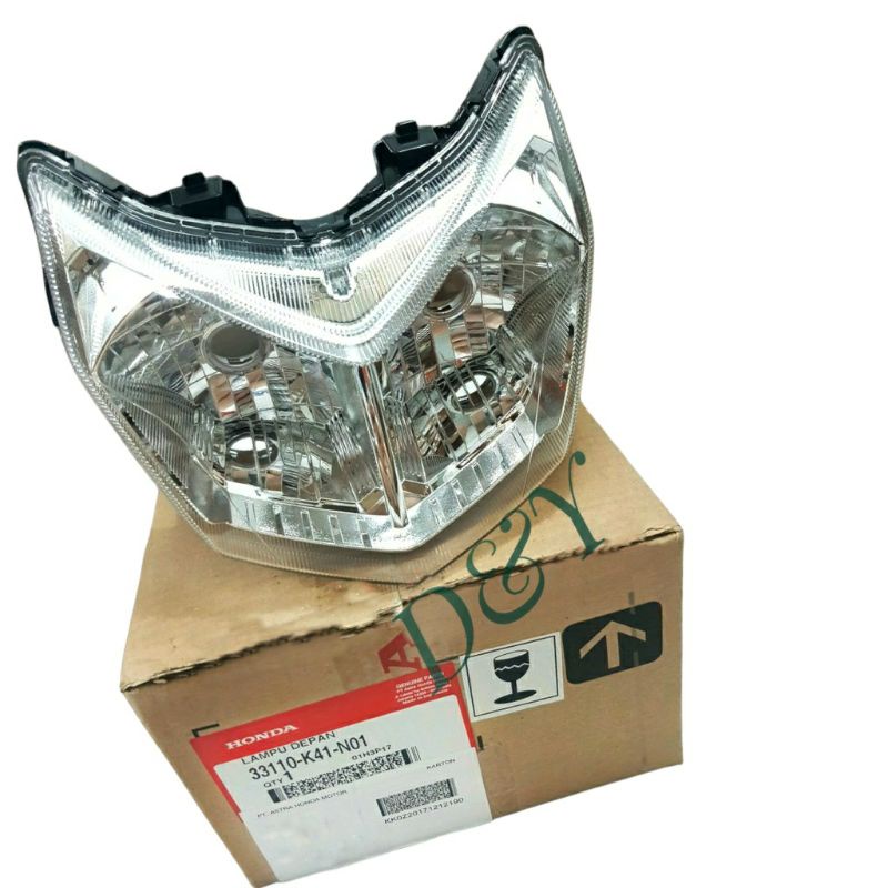 Lampu Depan / Reflektor Supra X 125 FI Injeksi ori AHM