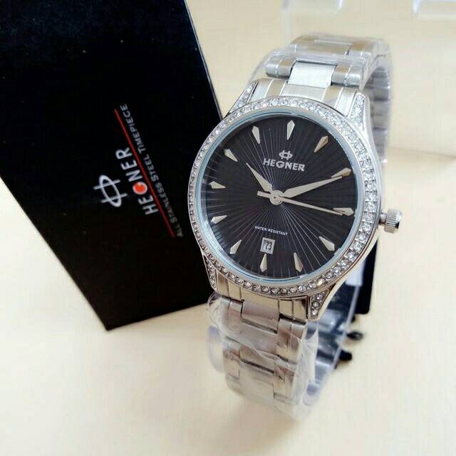 JAM TANGAN WANITA HEGNER ORIGINAL 1640 tahan AIR