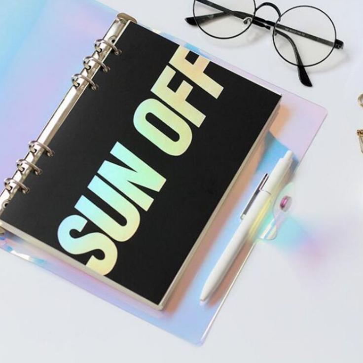 

Borong Terkini A6 Binder Hologram /Black 6 Ring