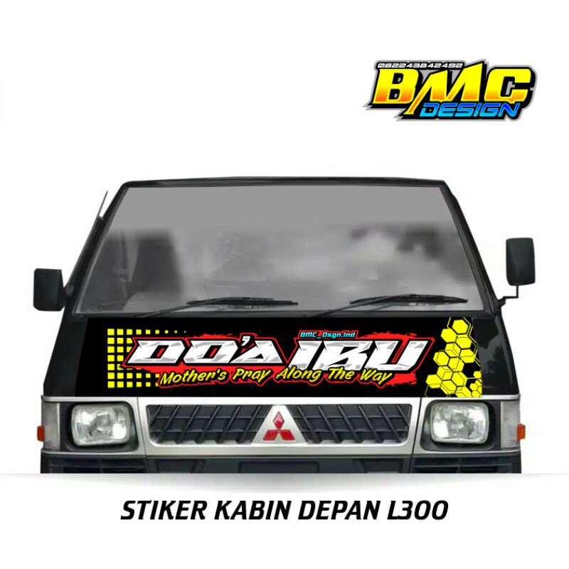 stiker kabin depan L300 Printing
