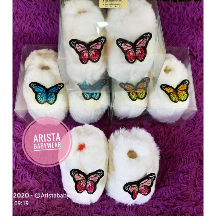 SEPATU BULU BAYI + BOX MIKA (RANDOM)