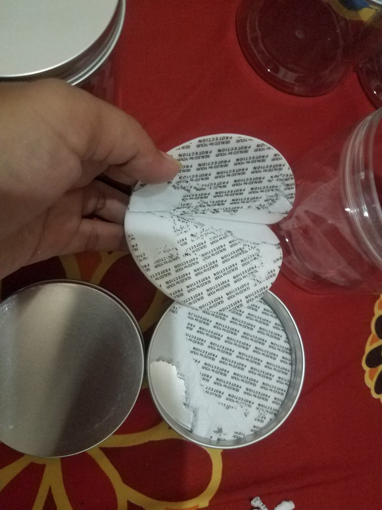 Pet Plastic Jar Bottle Honey Jar Transparent Food Jar Biscuit Jar Packing Sealing Jar Tea Pot(silver Cover Free Gasket)