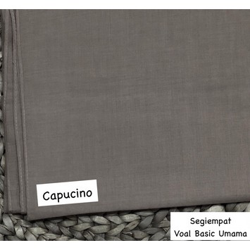 Godiva96 - UMAMA BASIC VOAL HIJAB / JILBAB MEDAN PART 1-U.BV. Capucino